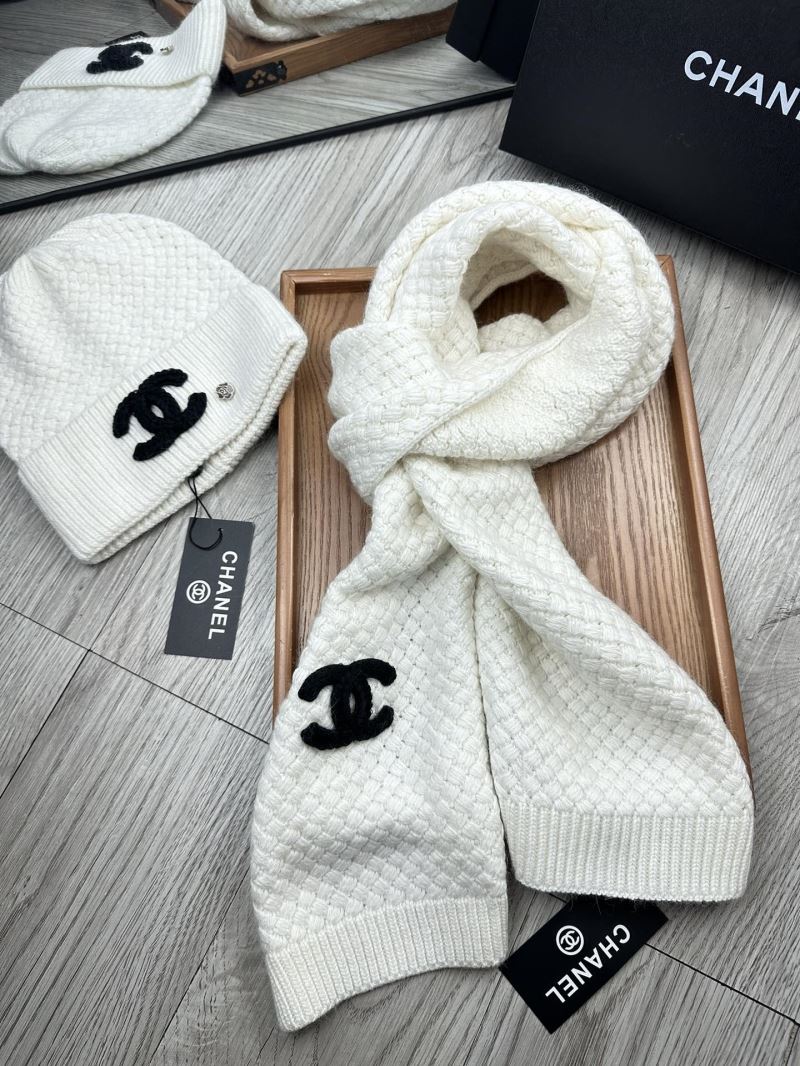 Chanel Caps Scarfs